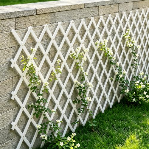 Image of Expandable Garden Trellis, 38 inchx89 inch Trellis for Climbing Plants Outdoor