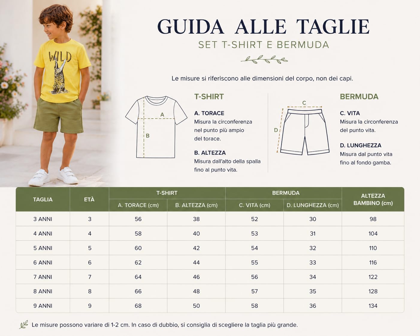 Generico Mayoral Completo Bambino T-Shirt e Bermuda in Cotone – Set Estivo Due Pezzi con Maglietta Manica Corta e Pantaloncini Casual, 3-9 Anni Attività Outdoor 3674, 3660