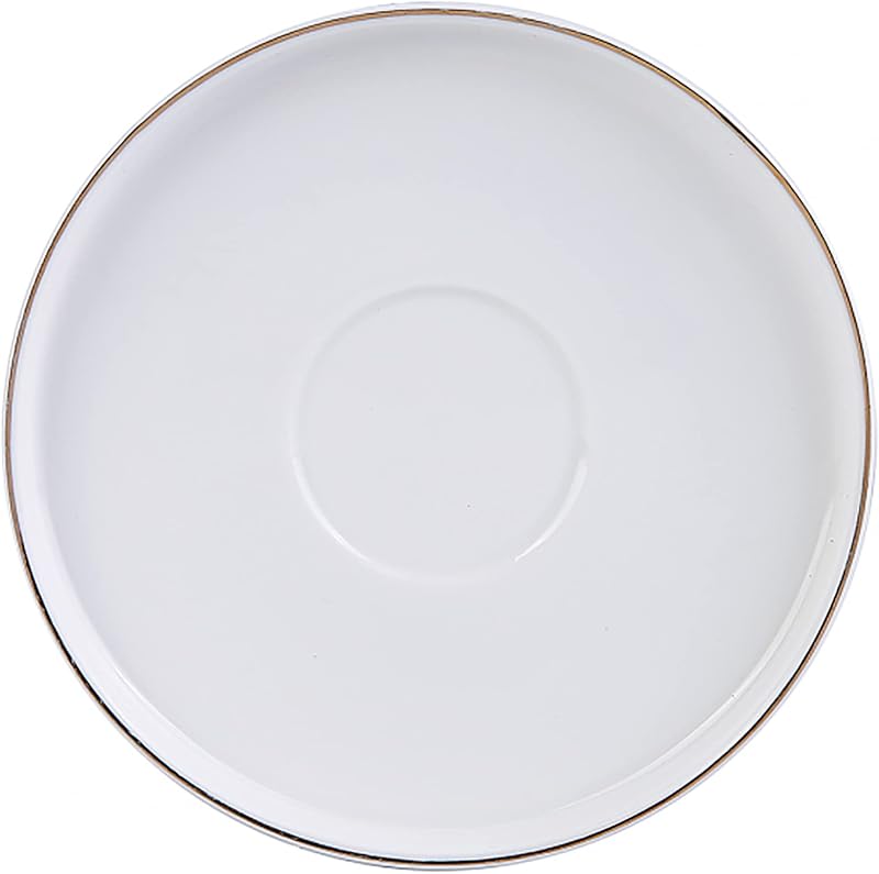 Karaca Saturn Gold Kávéscsésze Szett 6 Személyre, 12 Részes Porcelán Espresso és Csésze Alj
