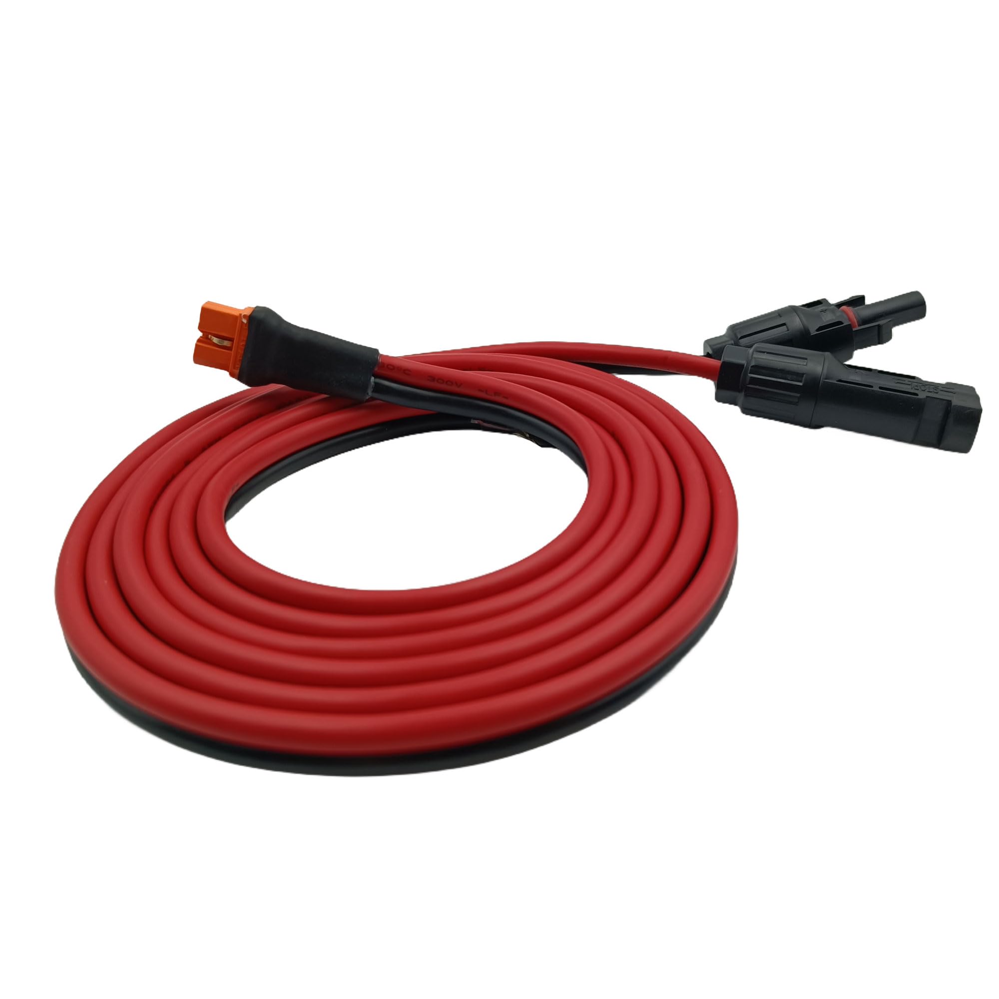 Câble solaire vers XT60i 10AWG 6mm² XT60I-F Adaptateur câble solaire rallonge compatible avec la station d'alimentation Ecoflow Delta River (10AWG 2M)