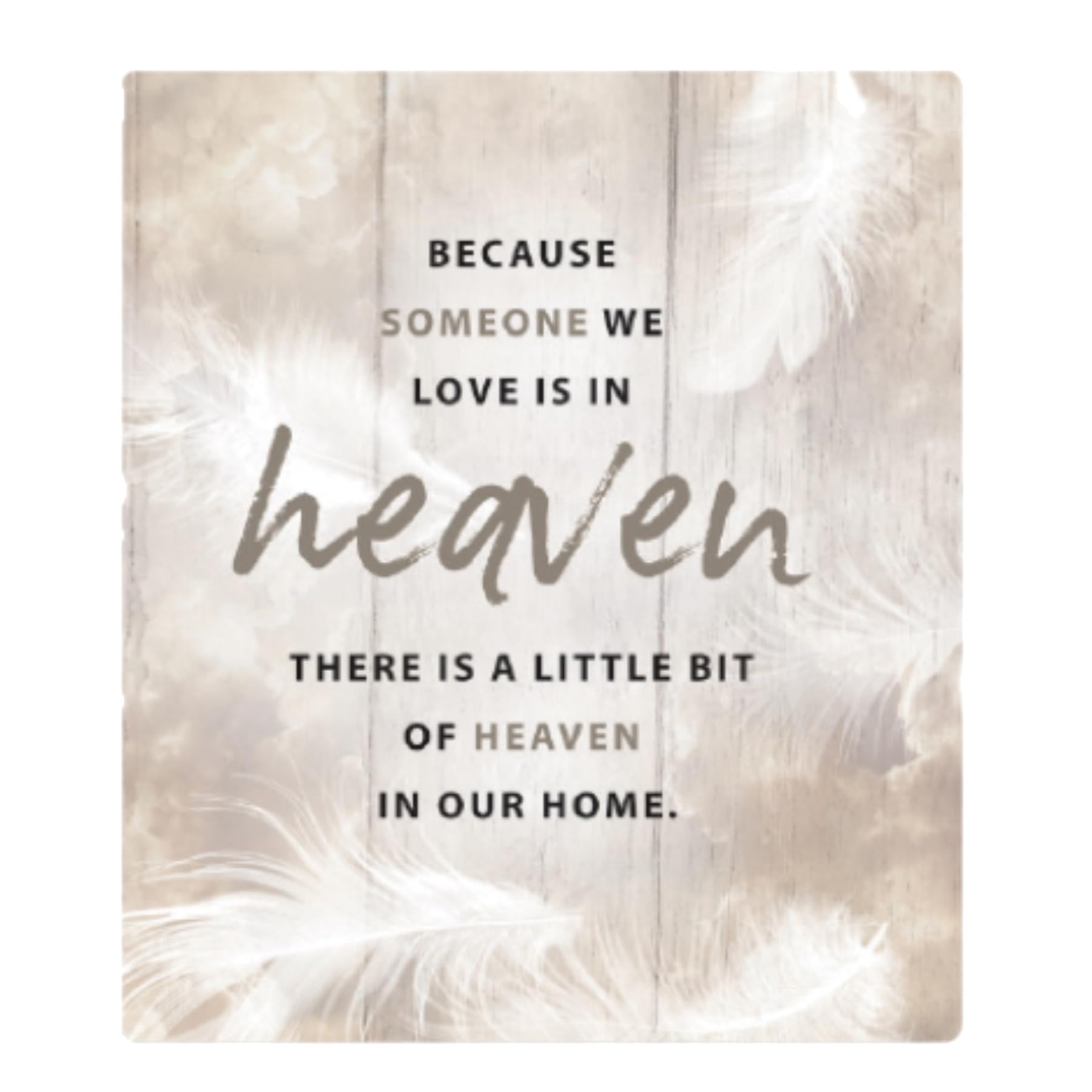 Widdle Gifts Someone In Heaven 2651 Porcelain Tile Plaque Hanging Or Free Standing 14Cm Sentiments Gift. Comes Boxed (Someone In Heaven 2651)