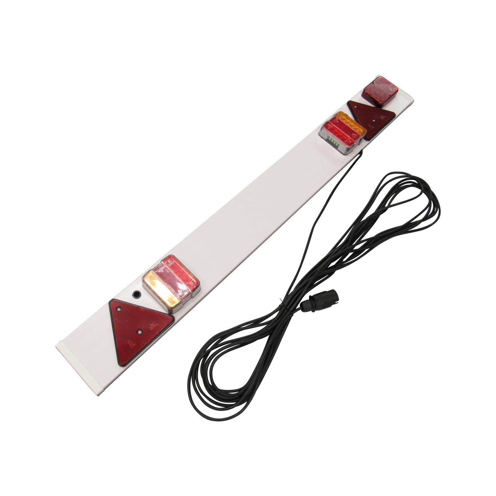 Secure Fix Direct 4 Feet Led Trailer Board 10M Cable - Fog Lights Reflectors Towing Rack Boat Tractor Van Car Caravan