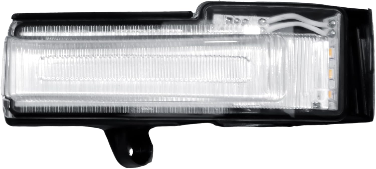 Replacement Driver Left Side Door Mirror Turn Signal Light Lamp Indicator for Ford F-150 from 2017 to 2020