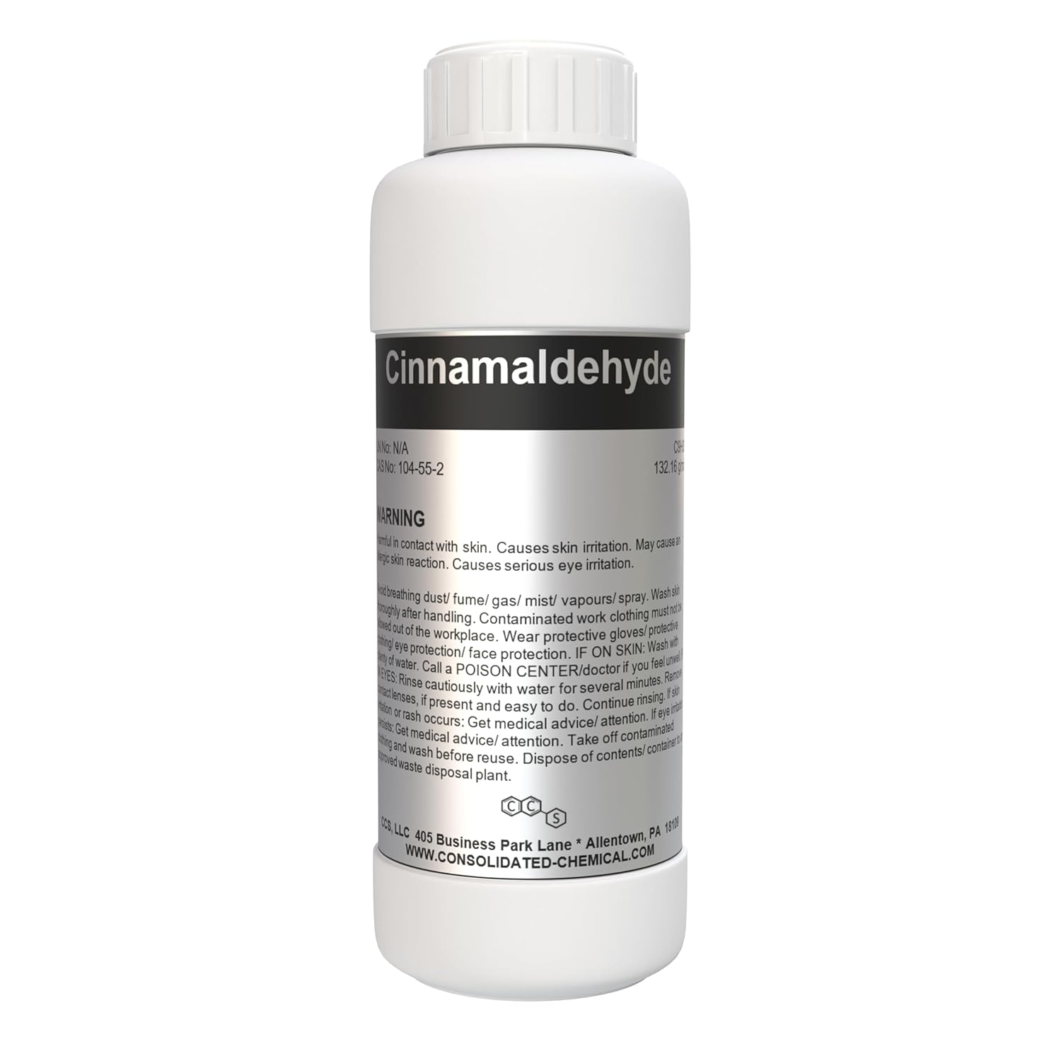 Cinnamaldehyde High Purity Aroma Compound (500mL (16 Fl Oz))
