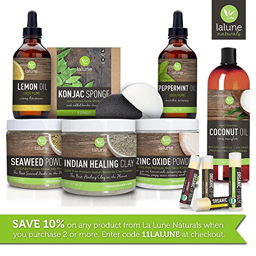 La Lune Naturals Seaweed Powder For Cellulite, Facials, Body Wraps #TOP4