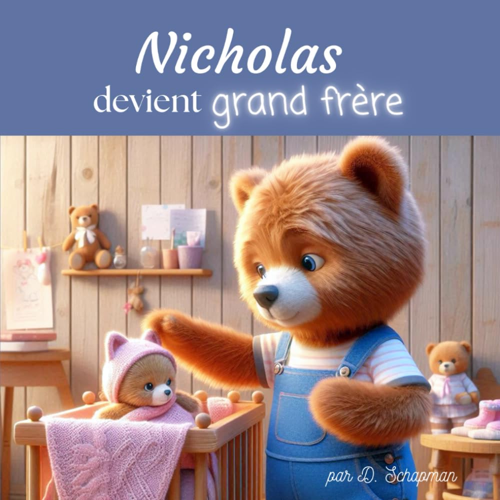 Nicholas devient grand frère: Livre pour enfant qui va devenir grand frère ou grande soeur - Se préparer à la naissance d'un petit frère ou d'une ... Dès 3 ans (Les amis de la forêt de Chênevent)