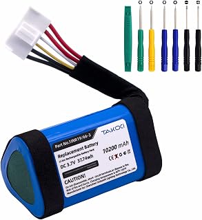 10200mAh jblcharge 4 Battery Replacement for Charge 4, Charge 4BLK, Charge 4J, CHARGE4BLUAM,fits Part no 1INR19/66-3,ID998, SUN-INTE-118, IY1068