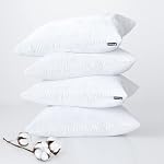 Toddler / Travel Pillow Protector Cover Zippered 2 Pack Waterproof Fit for Pillows 13x18 and 14x19 Pillow