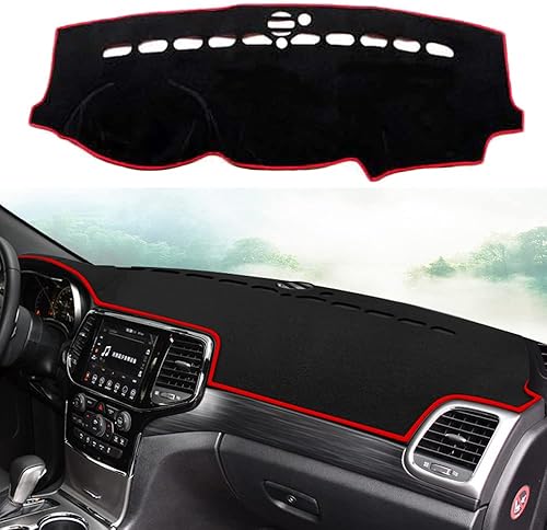 Miniatura 8 de Cubierta de salpicadero para salpicadero, tapete personalizado para Jeep Grand Cherokee 2011-2021 (no para Jeep Cherokee y Grand Cherokee L),