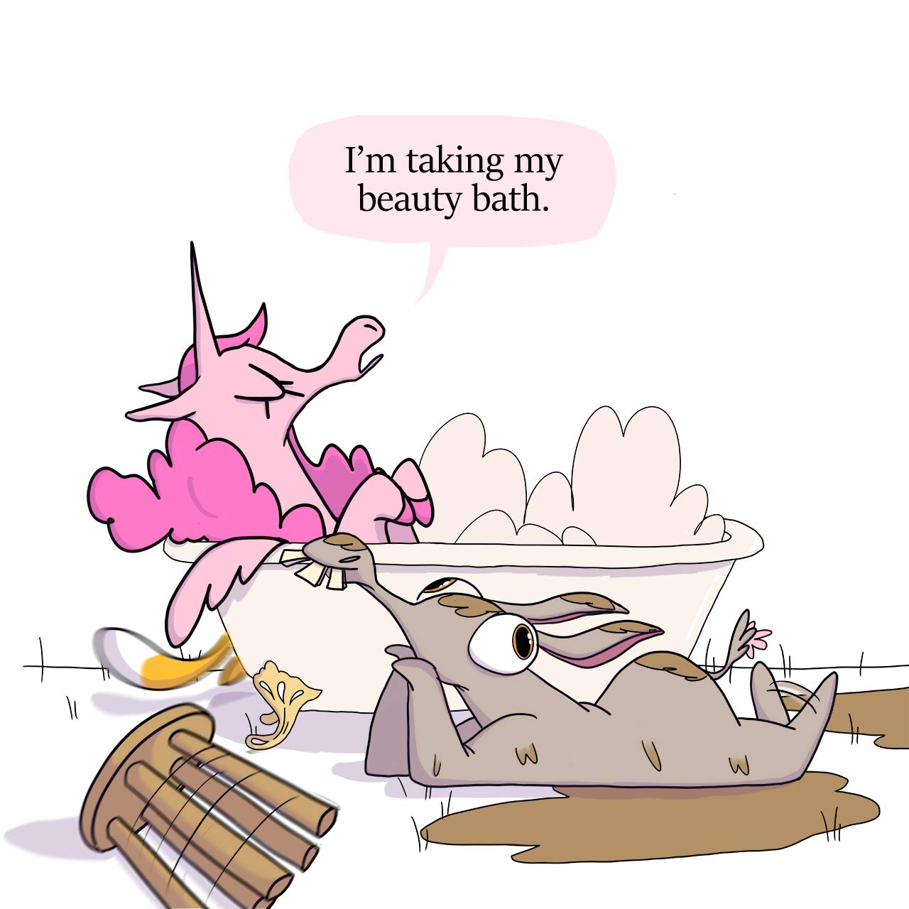 Donkeys can't take bubble baths!: A Hilariously Silly Story about Being Open-Minded and Trying New Things: Tomar, Pragya, Maclean, Ramona: 9781952821042: Books