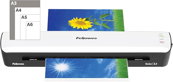 Fellowes Sola A3 Laminator White with Auto Shut Off