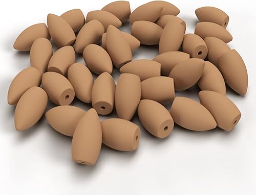 Miniatura 6 de Polvo JOSS 100 % natural sin perfume Backflow de 1.25 pulgadas, 100 conos de incienso, ideal para quemador de cascada y soporte, añade cualquier