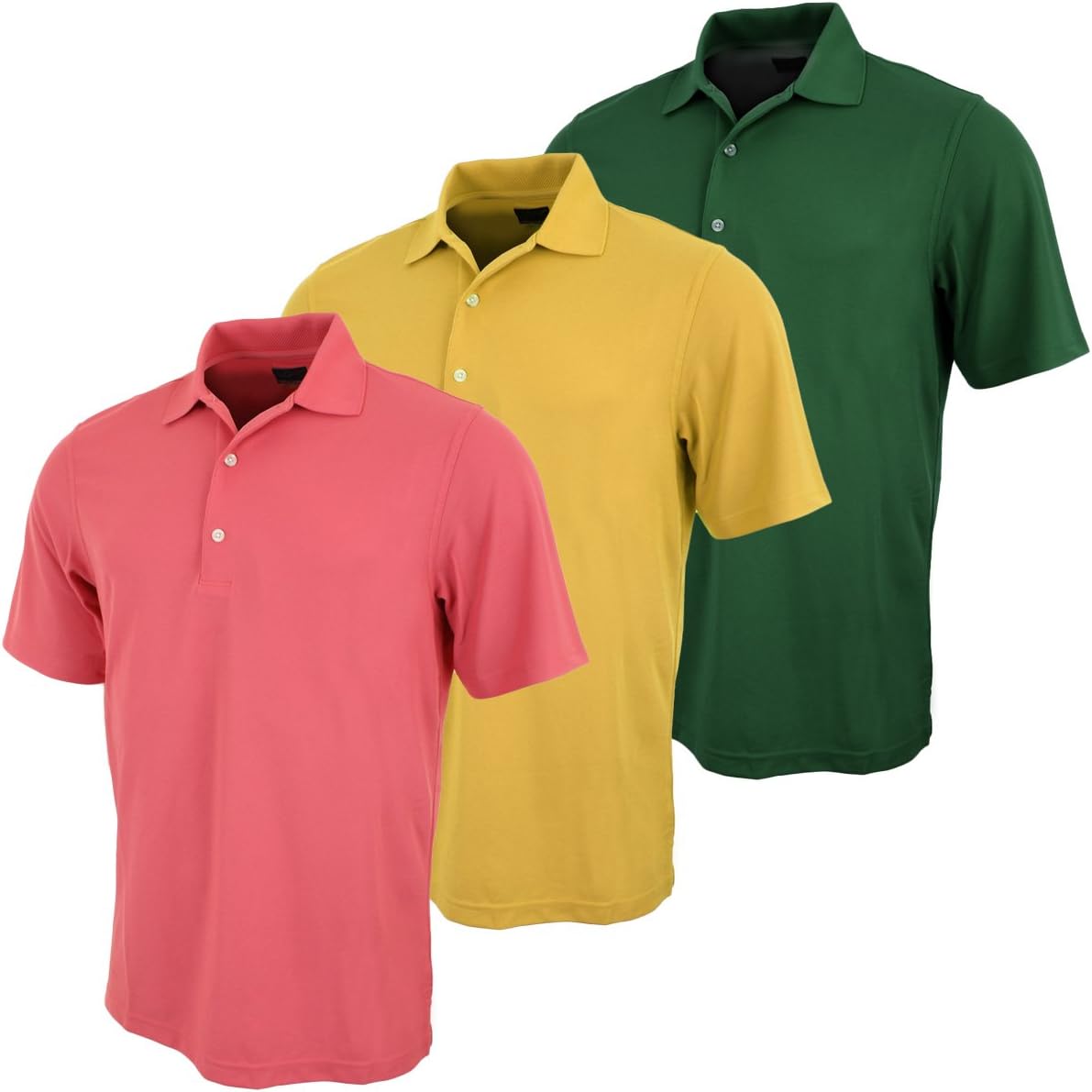 Greg Norman Collection Men's Protek Micro Pique Polo