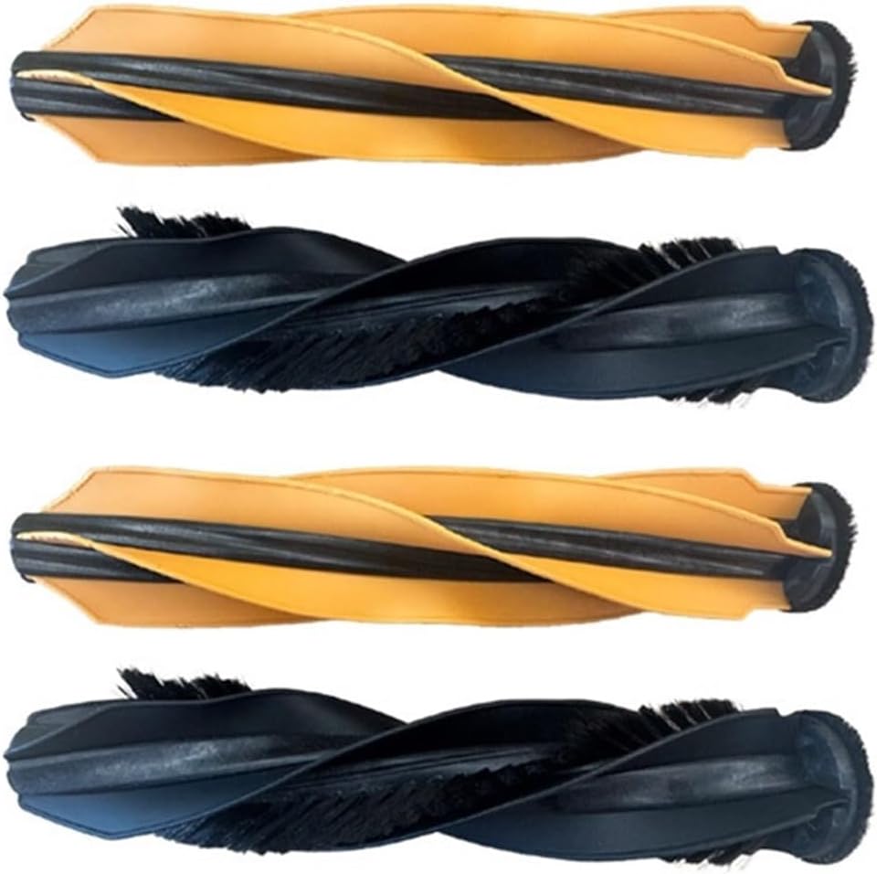 Main Brush，Compatible For Dreame，Compatible For mova， V50 Ultra /V50 Ultra Complete,Compatible for Mobius, 60 Roller Brush Vacuum Cleaner Spare(2set)