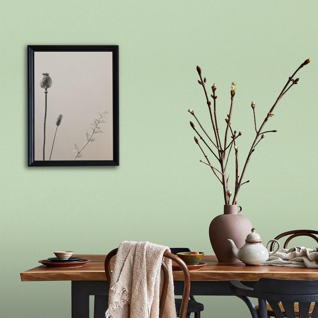 Arthome Vert Mat Contact Papier Peel and Stick 44cmx3m Papier Peint Vinyle Décoratif Autocollant pour Meubles Décoration Murale