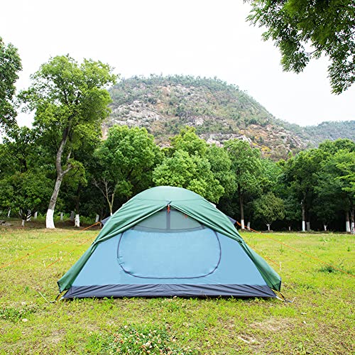 Tente de camping 2 places imperméable contre l'humidité du sol - 5