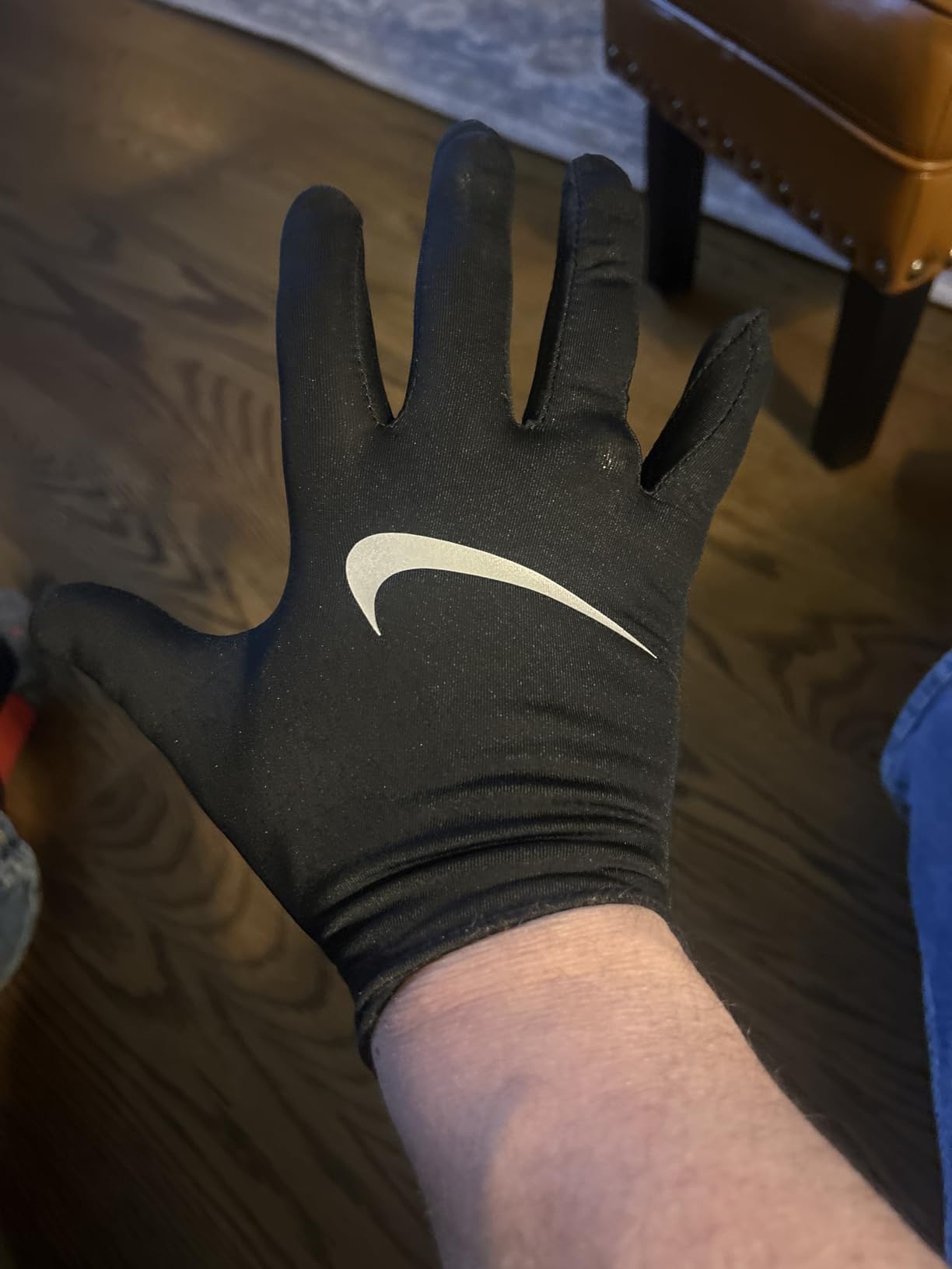 nike men's dry element running gloves
