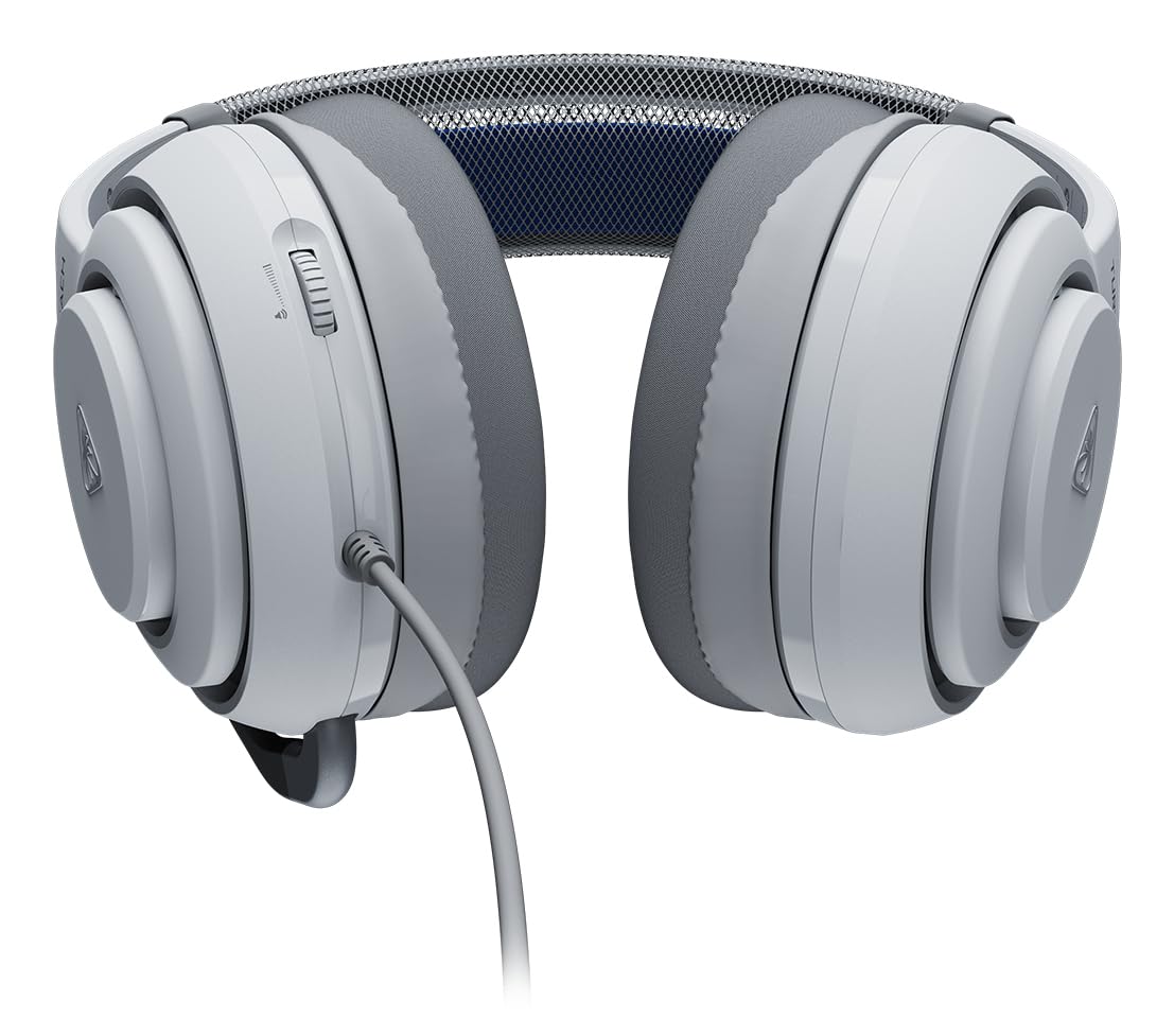 Turtle Beach Atlas 200 Blanc PlayStation Casque de Gaming Filaire sous Licence Officielle pour PlayStation w/transducteurs Nanoclear de 50 mm pour PS5 et PS4 - 3