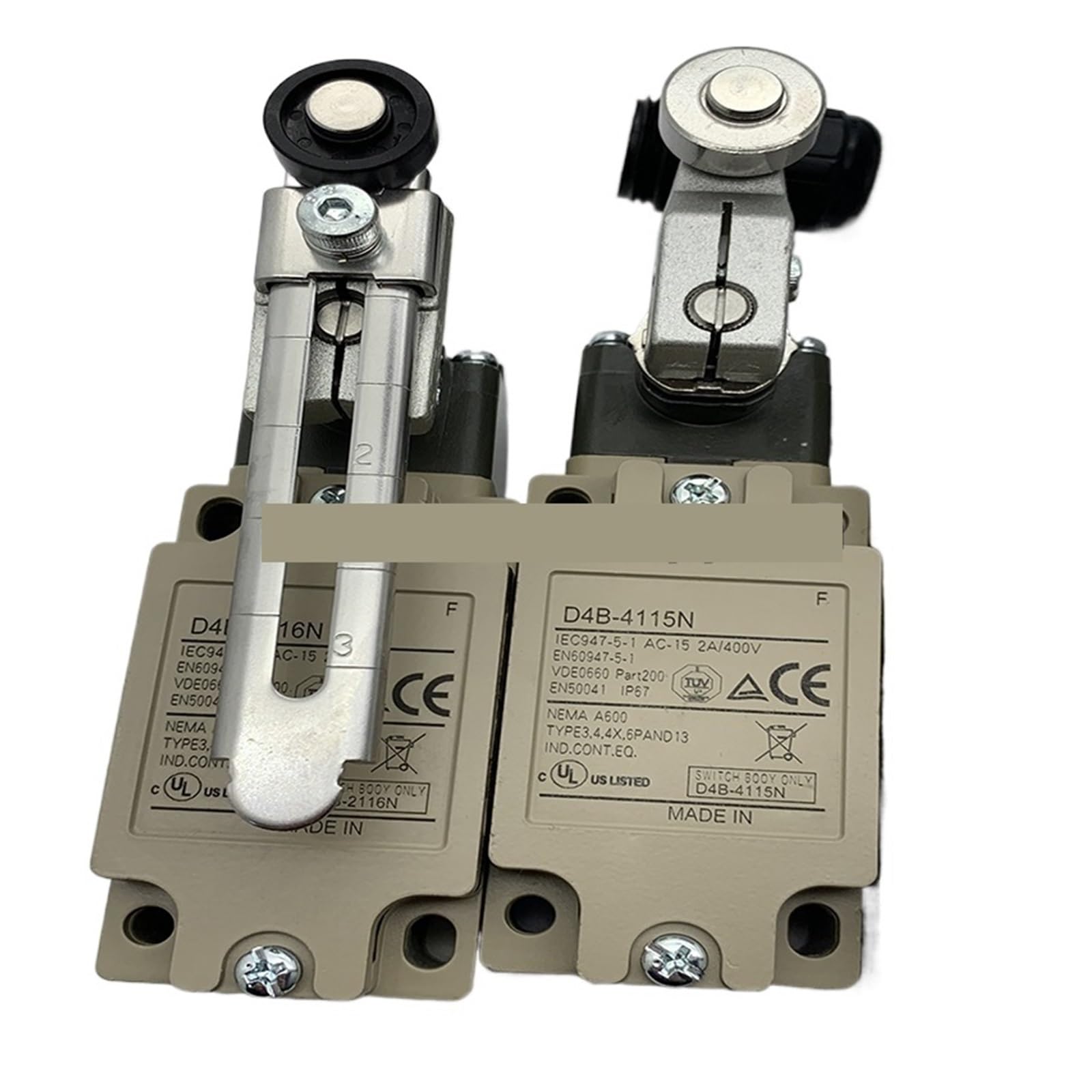 D4B-1181N interrupteur fin de course pour automatisme