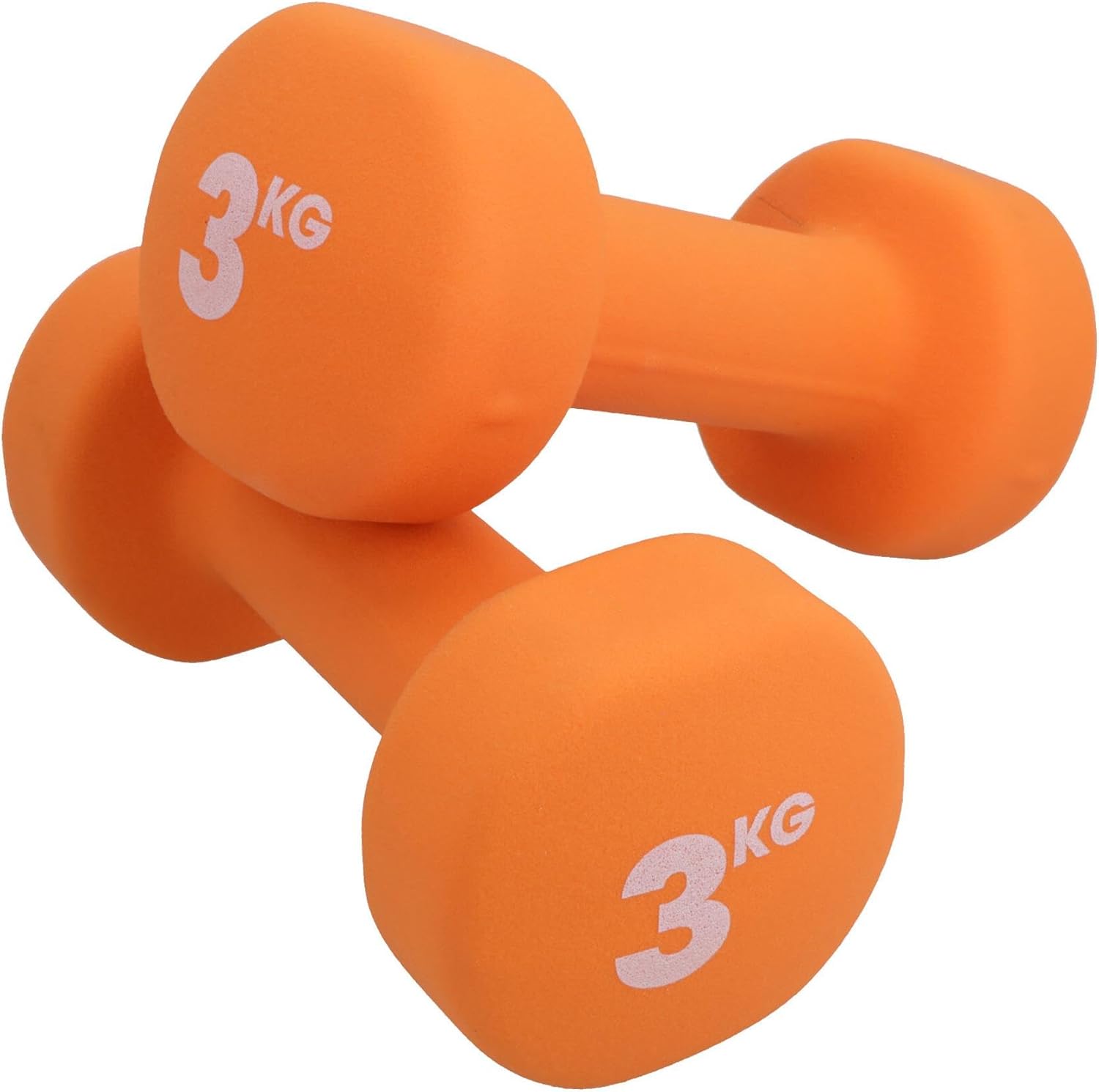Neoprene Dumbbells Weights 0.5kg - 3kg Gym Exercise Fitness Muscle Workout