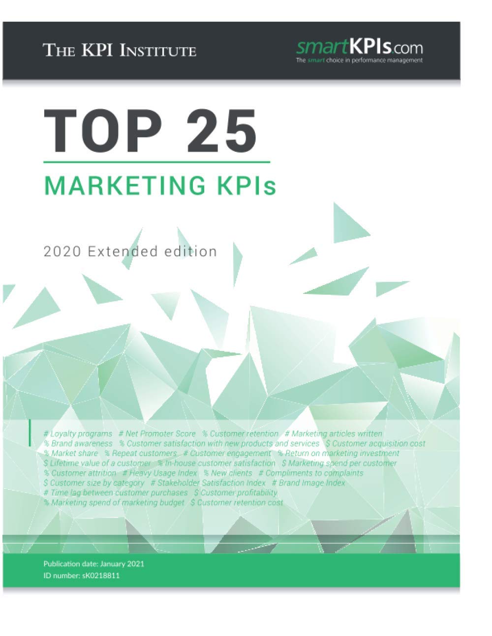 Top 25 Marketing KPIs: 2020 Extended Edition: The KPI Institute ...