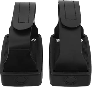 1 par de Pedales para Bicicleta estática con Correas, Pedales de Repuesto M12 para Bicicleta de Spinning, estática reclinada y estáticas.