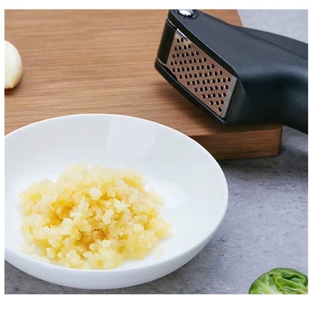 Utensilio Ajos Prensa De Ajo, Picadora Mango Ergonómico Fácil Apretar, Trituradora Jengibre Cocina Cocinar