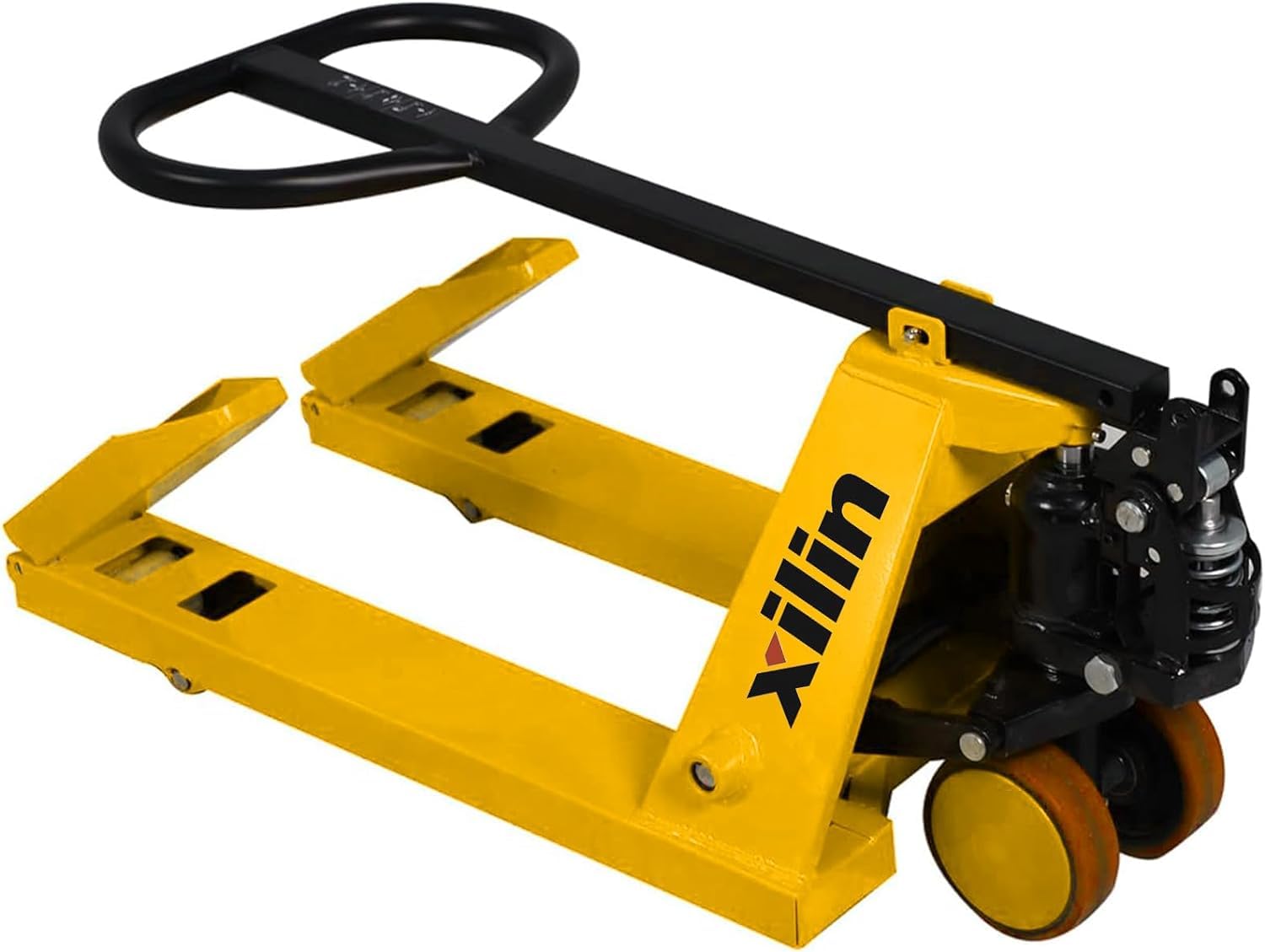 Xilin Mini Pallet Jack Truck, 2200Lb. Capacity Small Manual Pallet Truck, Hand Trucks Foldable Forks and Handle 31.5