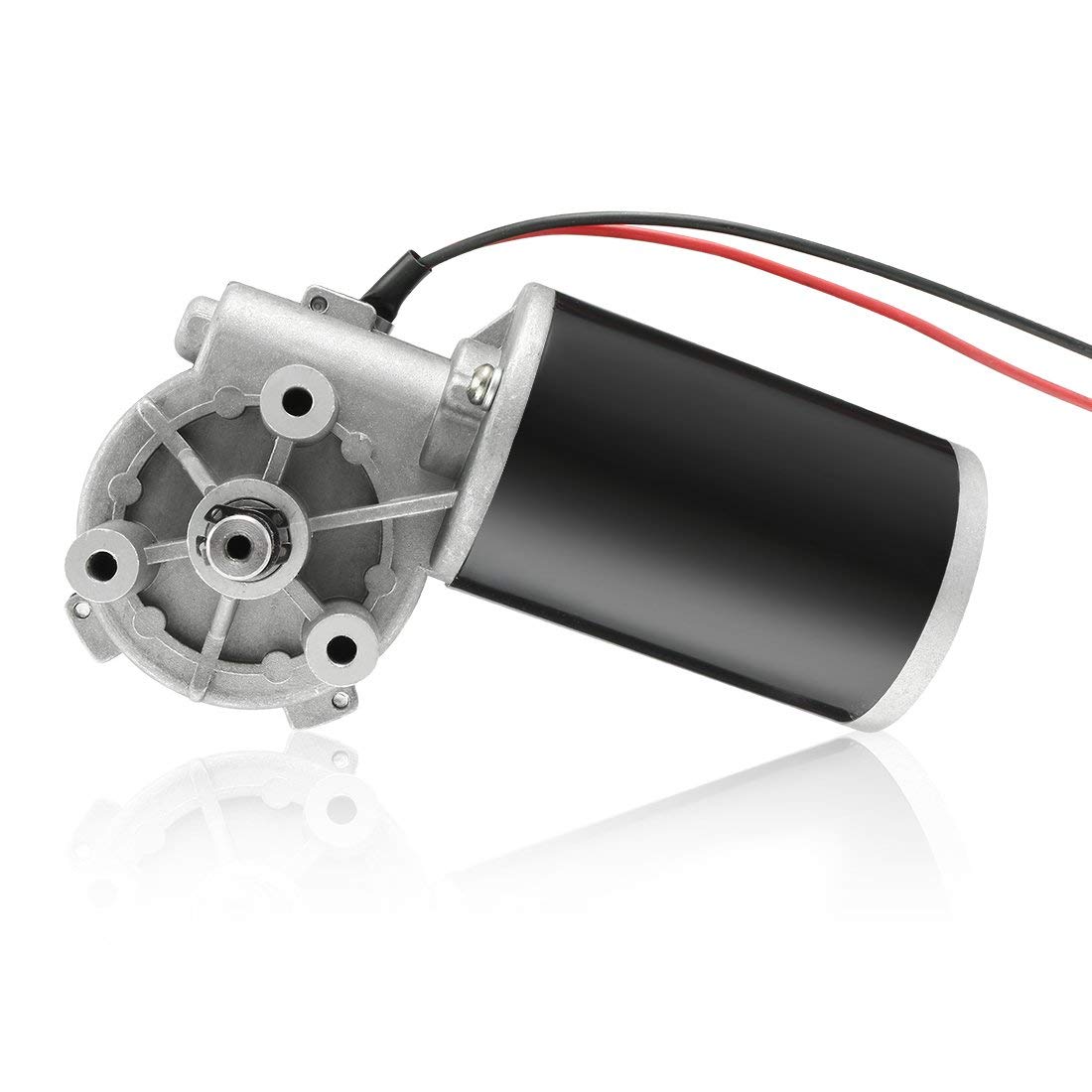 DC12V 60W 60RPM 8N.M - Motore a ingranaggio a vite senza fine reversibile, riduttore di velocità a coppia elevata, motore JCF63R