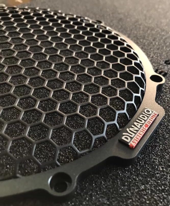 2 Pack Black Speaker Grill Cover for Dynaudio Esotar-650 Woofer Speaker