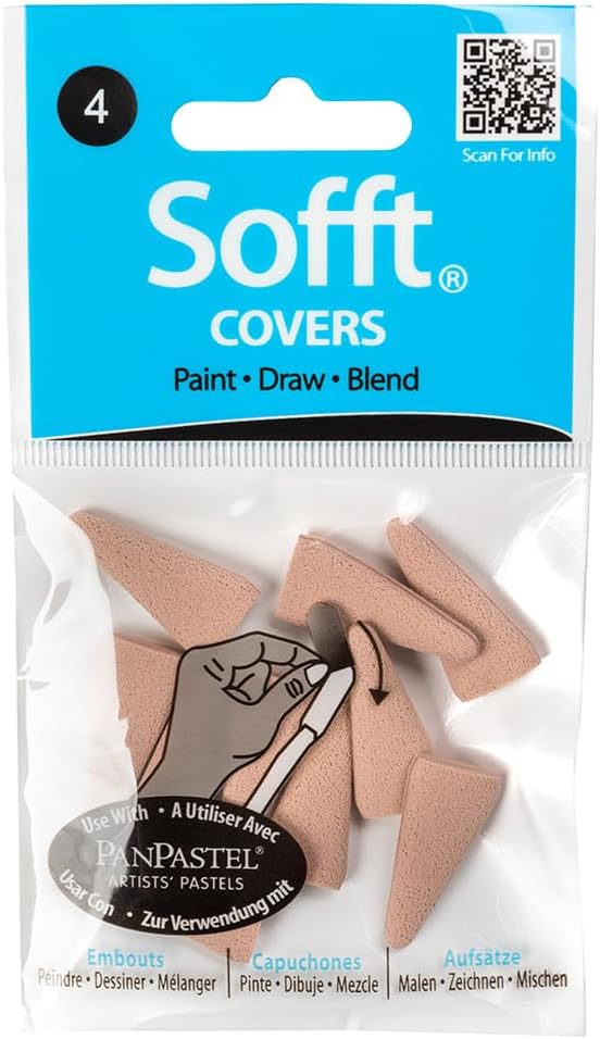 Colorfin PP62004 Sofft Covers, Pointed, No.4, 10-Pack