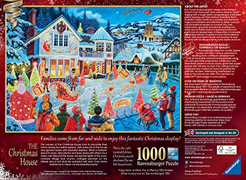 Ravensburger Christmas House Special Edition 1000 Teile Puzzle für Erwachsene und Kinder ab 12 Jahren – Bild 3