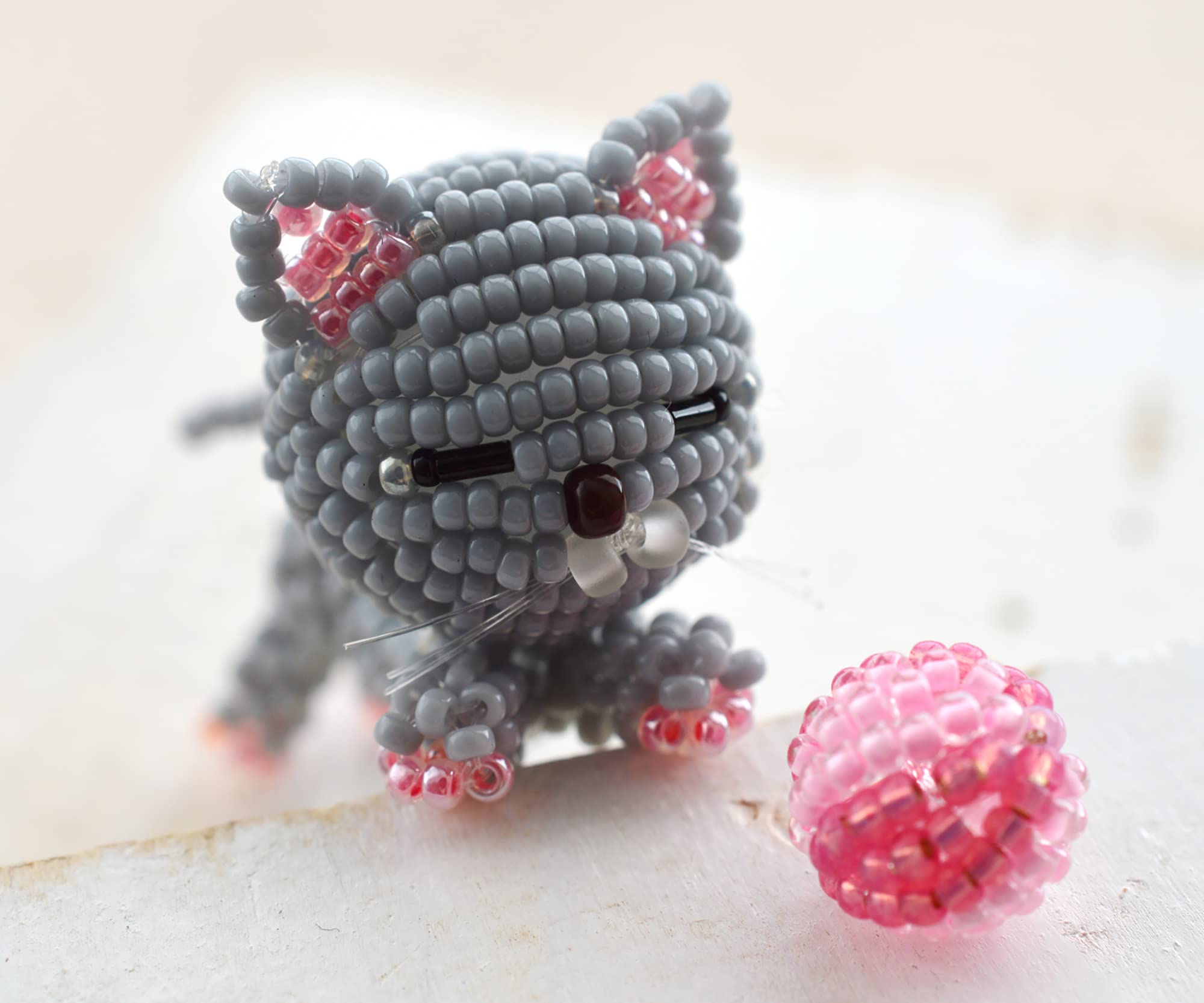 Amazon | MIYUKI ビーズキット ビーズで作るマスコット ねこ日和 みー 