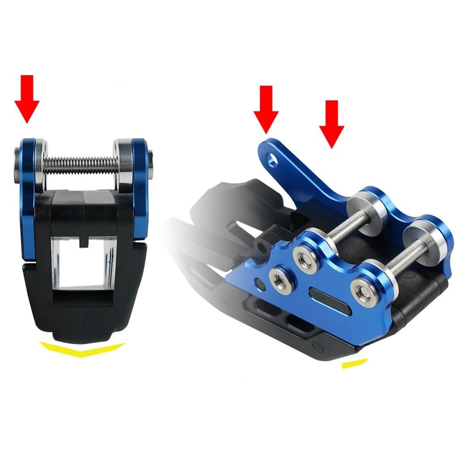 Compatible Con Yamaha Para YZ125 Para YZ250 2008-2022 Para YZ250F Para YZ450F 2007-2022 Para YZ125X 2017-2022 Guía Cadena Motocicleta