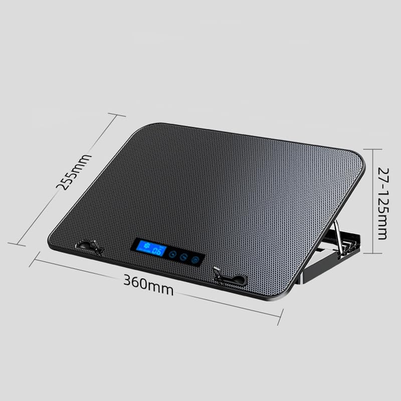 Base refrigerante para laptop con 6 ventiladores silenciosos miniatura 5