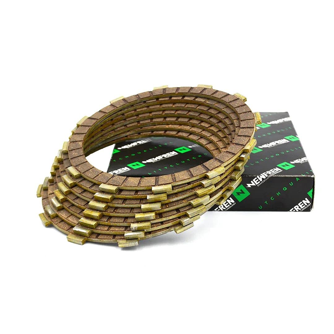 Newfren - Piastre di attrito per frizione a umido per Ducati 696M Monster Series moto - [2008-2014]