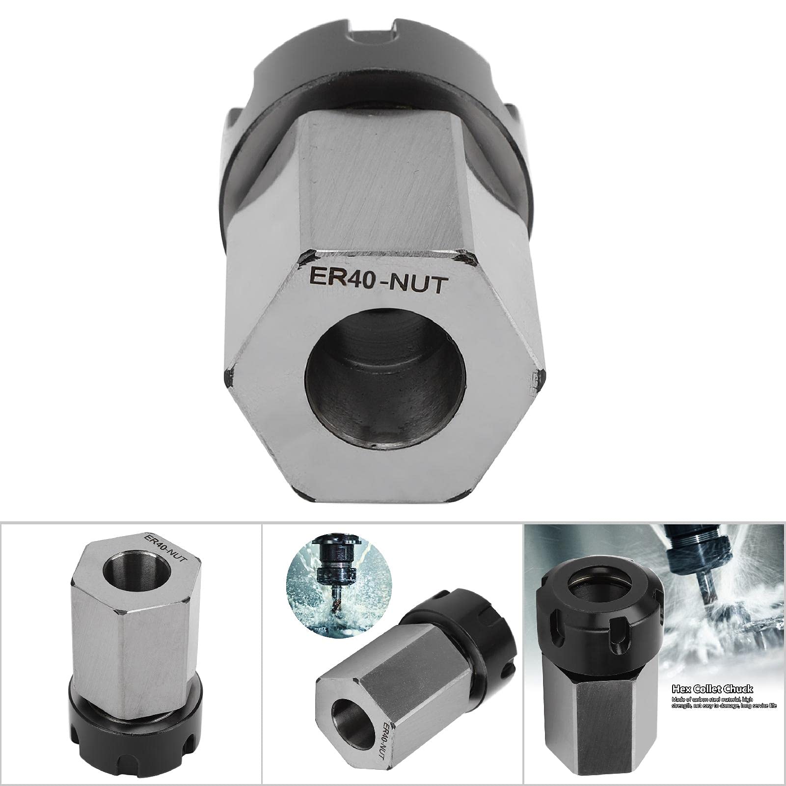 Cryfokt Portabrocas Hex, Sujetador de Herramientas CNC de Alta