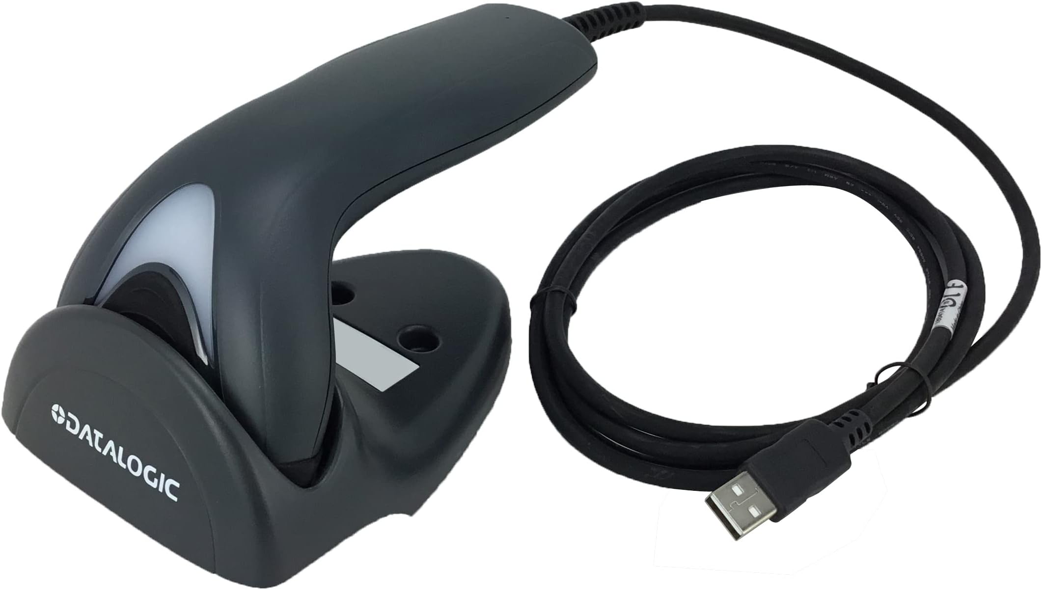 Gryphon Touch TD1120 Handheld Corded 1D Barcode Scanner/Linear Imaging Contact Reader, Includes Hands- Stand/Holder and USB Cable, (TD1120-BK)