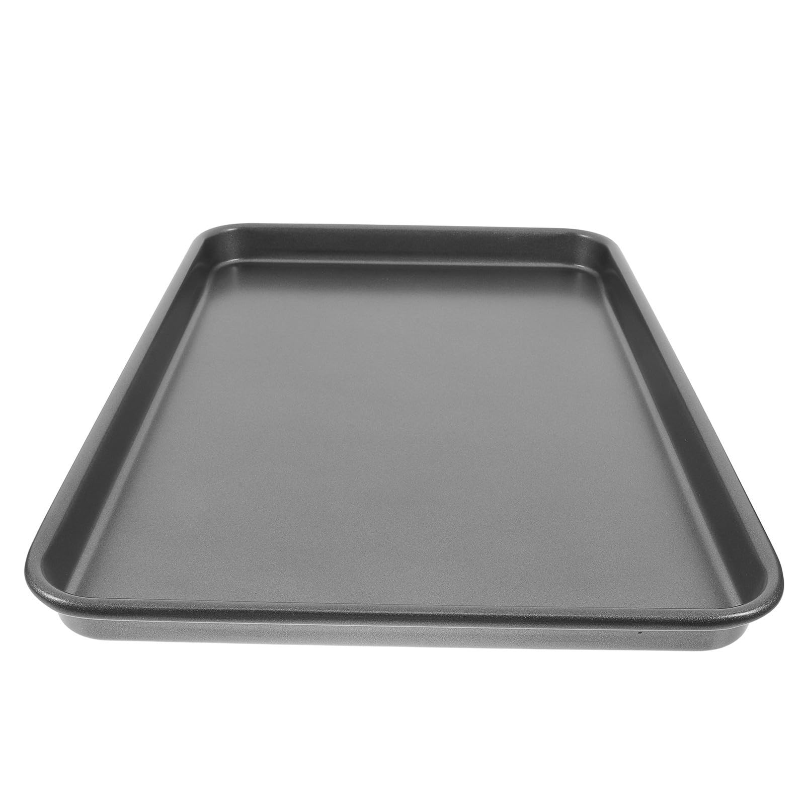 2 Piezas Bandeja Antiadherente Rectangular de Acero al Carbono