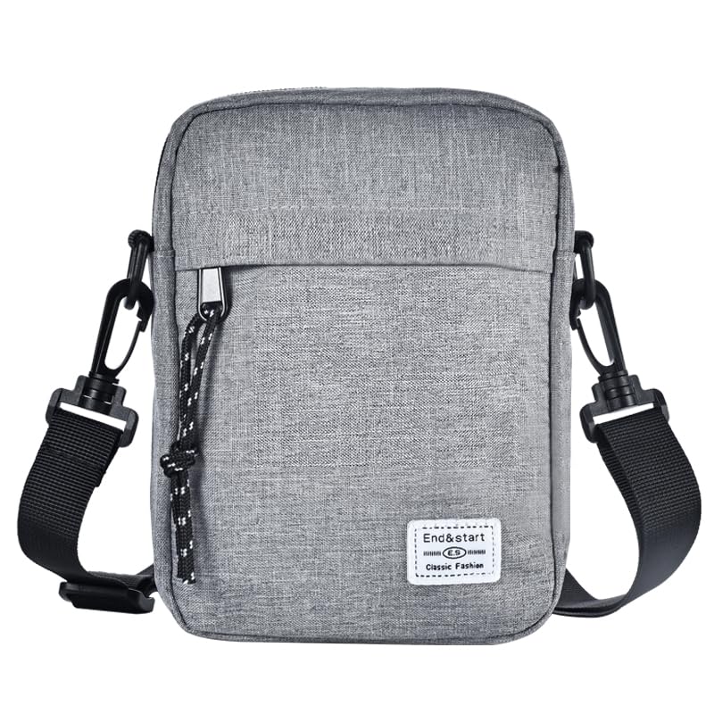 Cell Phone Shoulder Bag Men, Waterproof Crossbody Sling Purse Messenger Holster