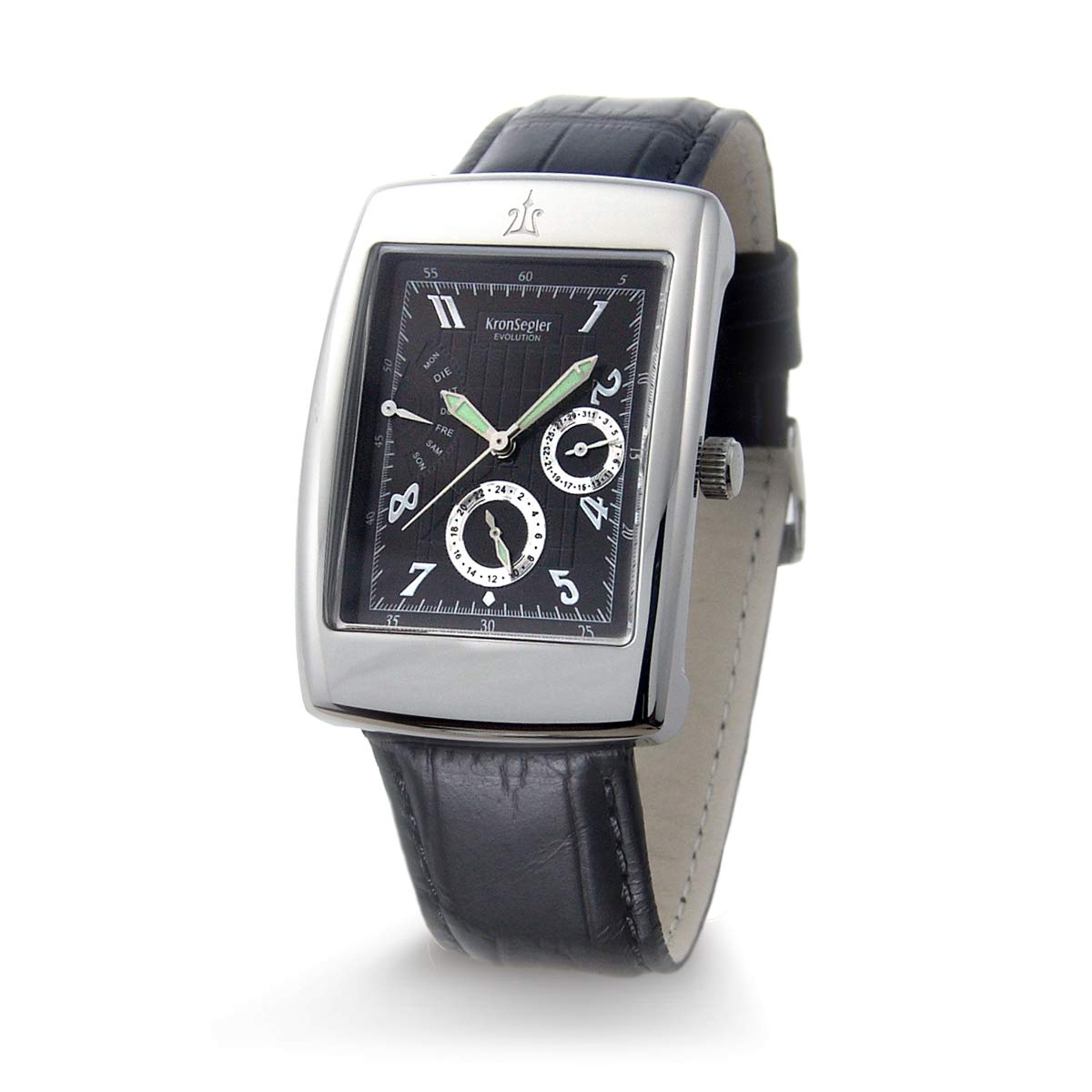 Montre Homme Kronsegler Evolution Acier Onyx Multi Fonction Rétrograde - 2