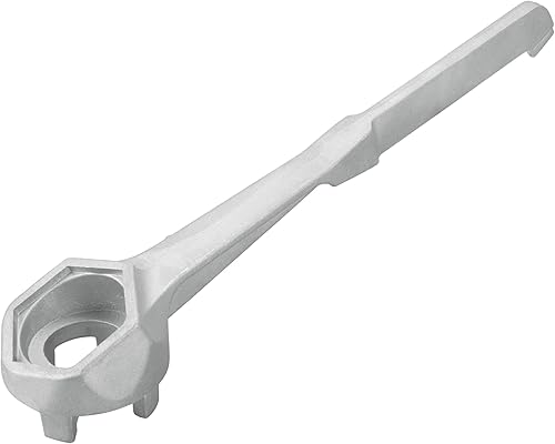 Miniatura 39 de Performance Tool W54269 Bomba de tambor de palanca de uso general amarilla para tambores de 15 a 55 galones