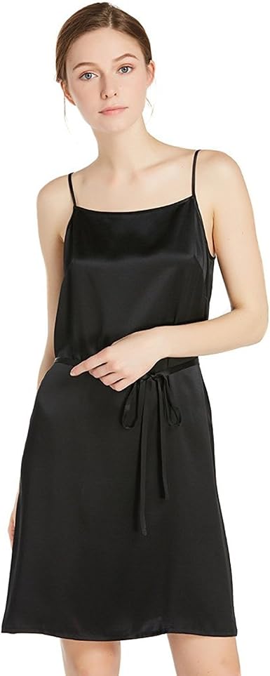LilySilk Vestito Canottiera in Seta A Campana 22MM : Amazon.it:  Abbigliamento