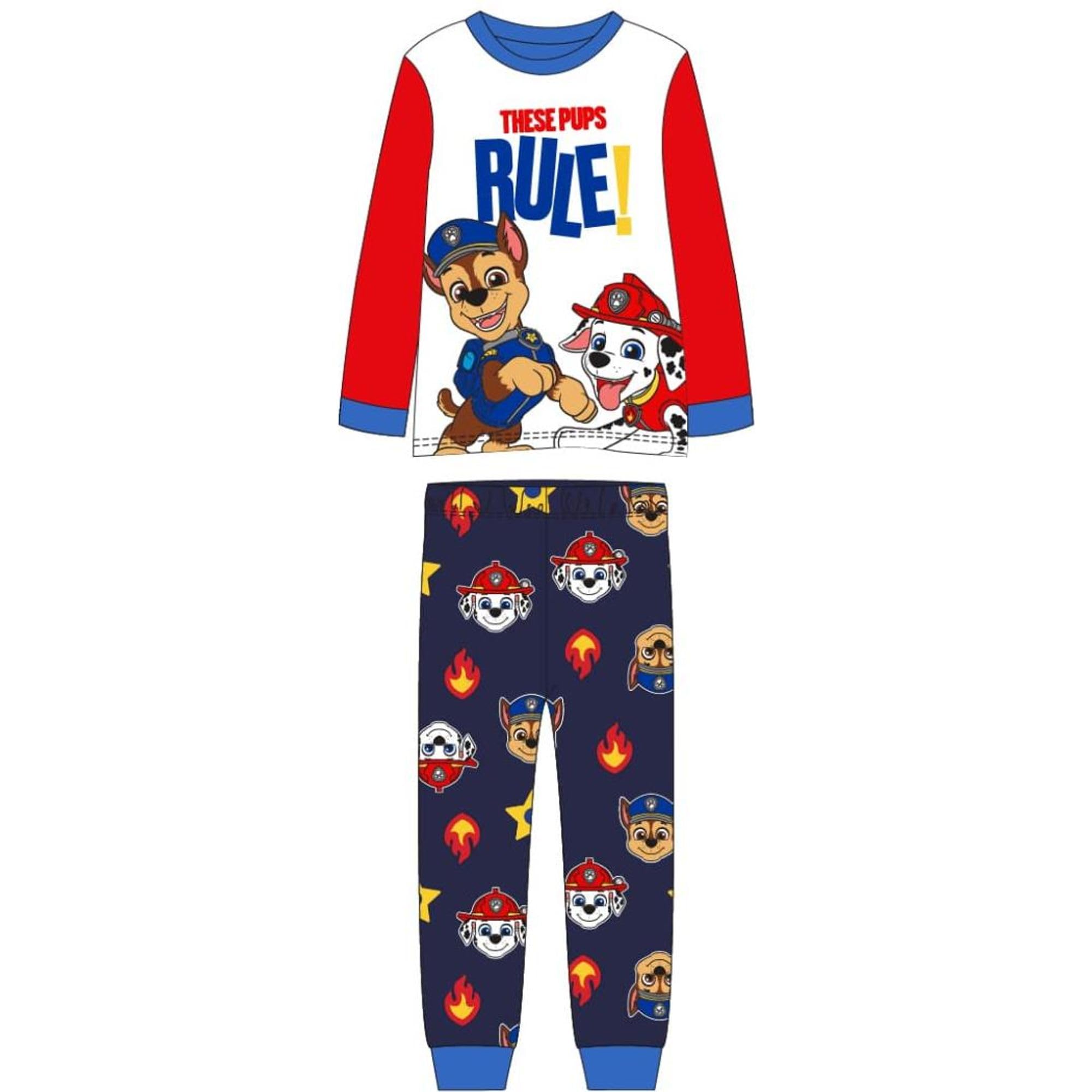 CERDÁ Life's Little Moments Niños Paw Patrol Cómoda Y Suave Diseño Original | Transpirable Pijama Y Duradero Set, 5 Years (Pack of 2) Unisex Child