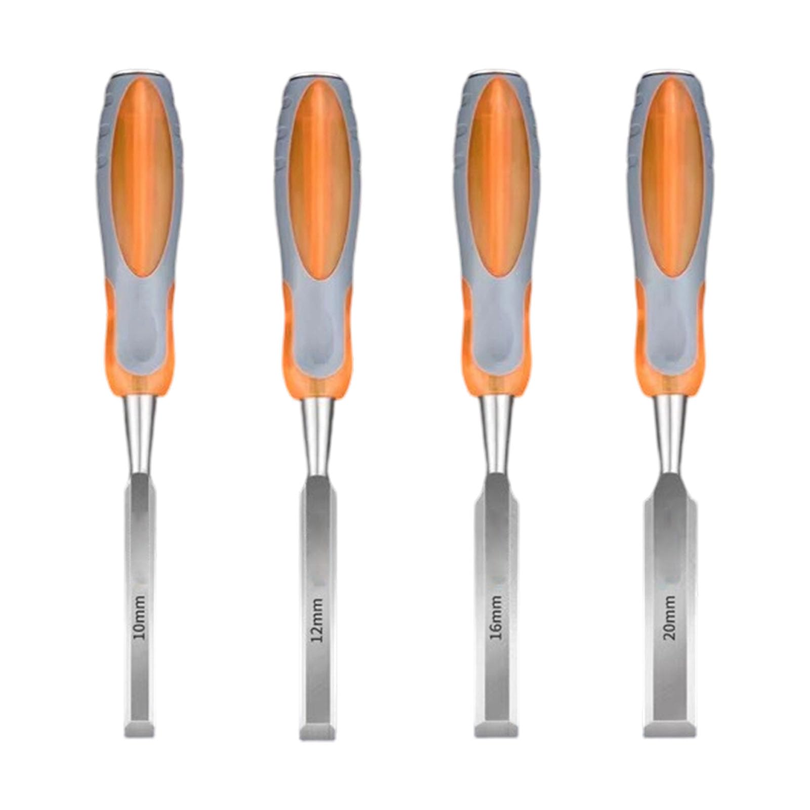 Zxfdsfdbnm A 4Pcs Heavy Duty Professional Woodworking Carving Gouge Tool Bevel Multifunctional High Hardness Ccessories High Carbon Steel