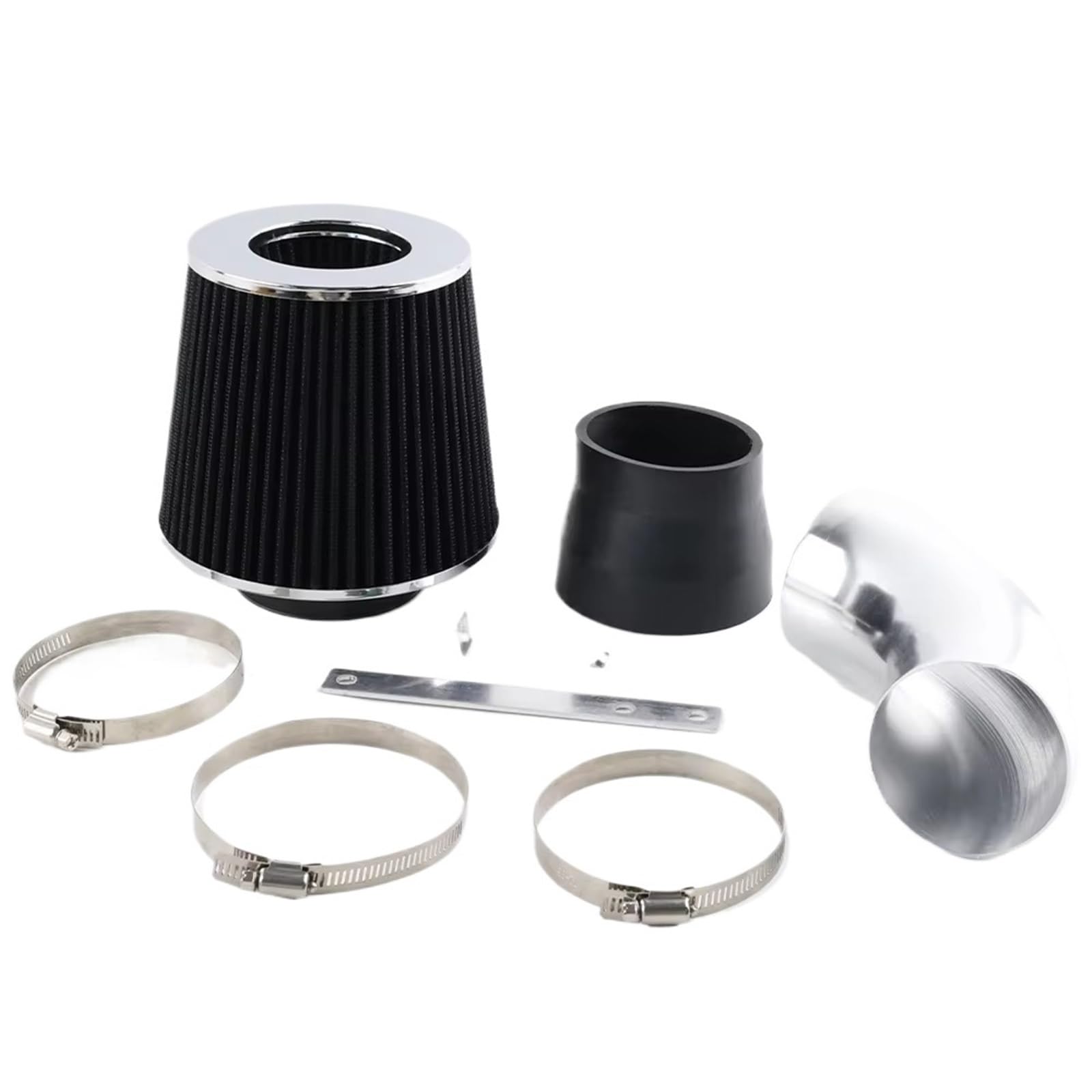 Tubo Admisión Motor Para 1999-2005 Para Serie 3 323 325 328 330 E46 Ram Admisión + Filtro Filtro De Admisión De Aire Con Tubo(Black)