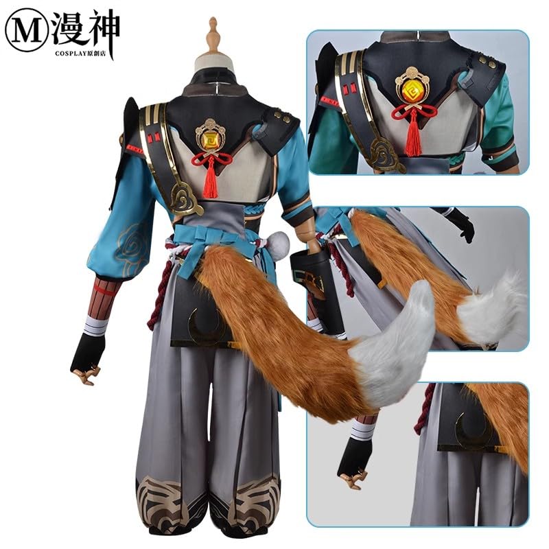 か*ー様 原神　ゴロウ　コスプレ衣装　ウィッグ付 か*ー様 原神 ゴロウ コスプレ衣装 ウィッグ付 Amazon.co.jp