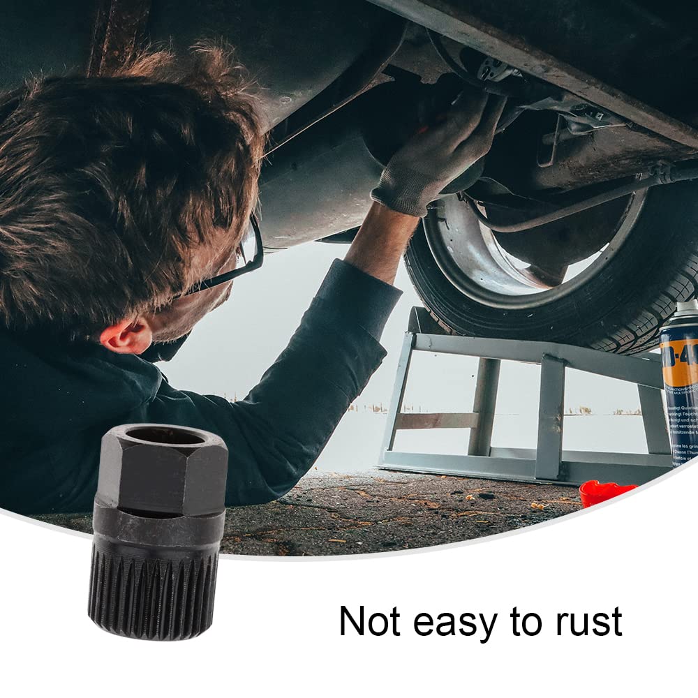 Chiave Alternatore Attrezzo Estrattore Puleggia Alternatore Kit Rimozione Centro Puleggia Alternatore Kit Chiave Puleggia Alternatore 33 Denti Scanalatura Presa Per Trapano