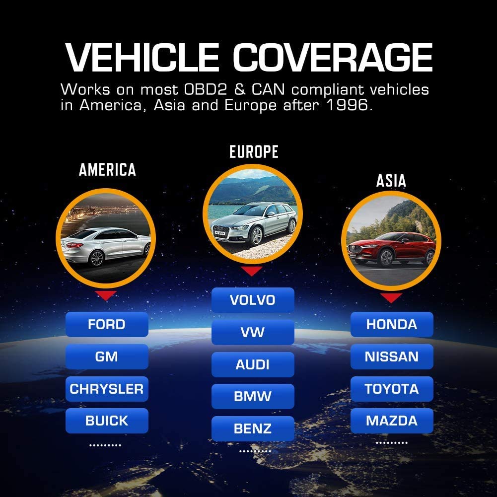 Autel Maxilink ML629 OBD2 Scanner Diagnostica Auto OBDII Trasmissione del Motore SRS ABS Ricerca DTC Prova Pronta