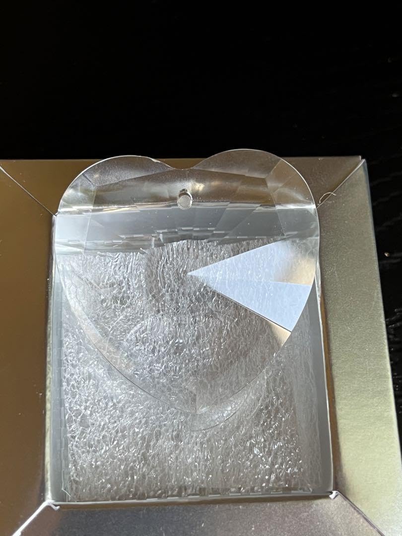 リヒトウェーゼン・エロヒム「ハート型クリスタル・白の光」 エロヒムの白い光 クリスタル（ハート型） 《リヒトウェーゼン